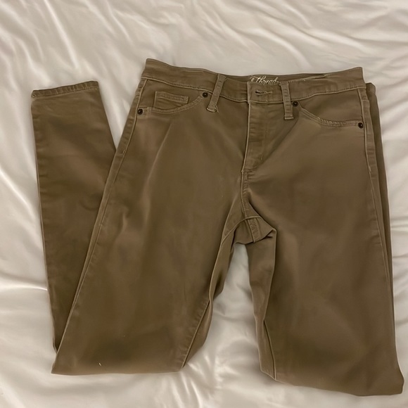 Universal Thread High Rise Khaki Skinny Jeggings - Picture 3 of 5